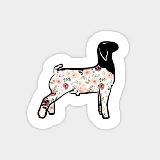 Rose Floral Market Goat - NOT FOR RESALE WITHOUT PERMISSION Magnet