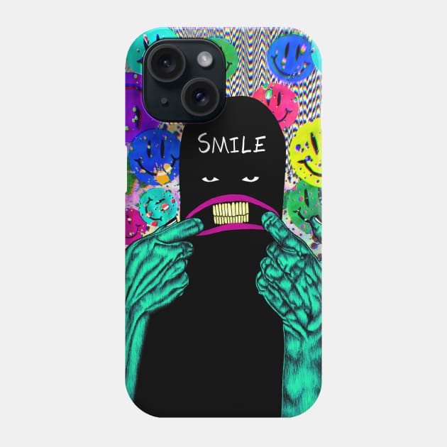 DEPRESSED ECSTACY Phone Case by OLIVER HASSELL