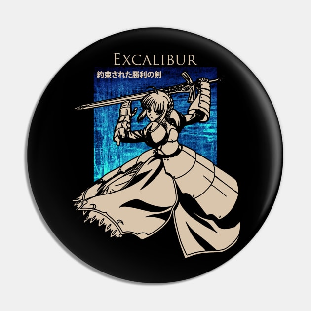 Saber Excalibur Noble Phantasm Pin by xEmiya