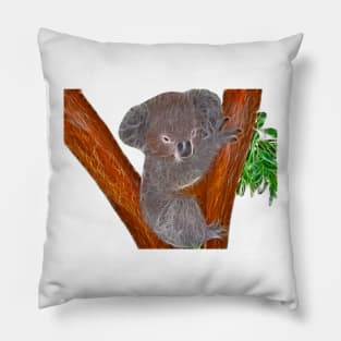 Fractalius Koala Pillow