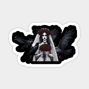 The Raven Queen Magnet