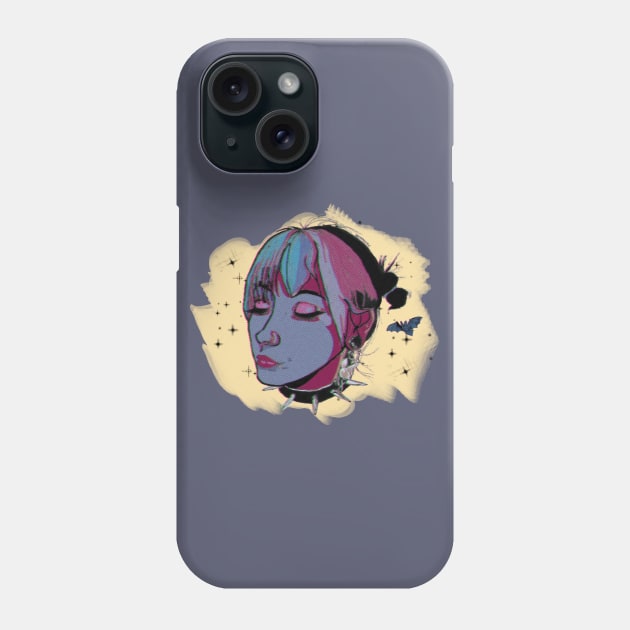 Punk Girl Phone Case by Goth_ink