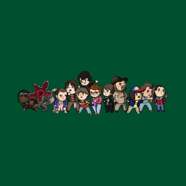 Stranger Things by zacksmithart