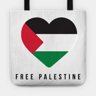 Free Palestine Love Tote