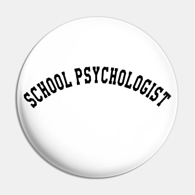 School Psychologist Pin by KC Happy Shop