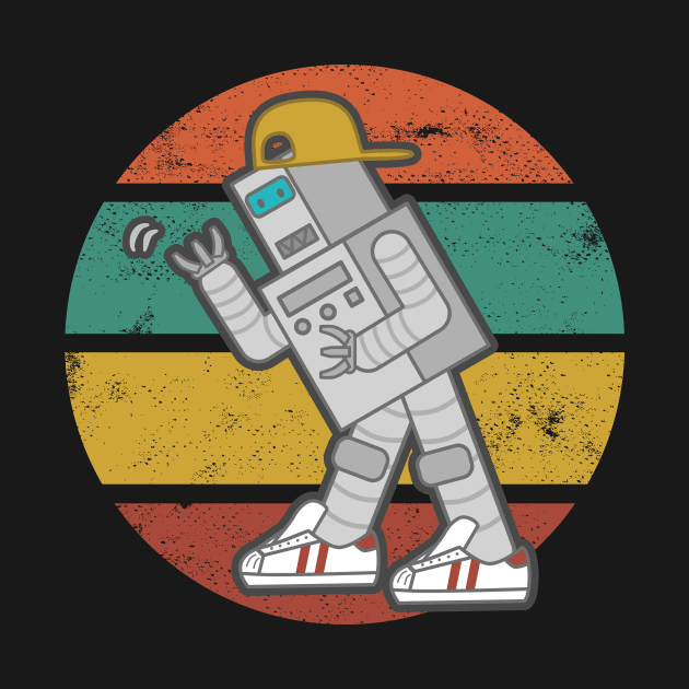 Retro Robot Dancing by Dragonbudgie