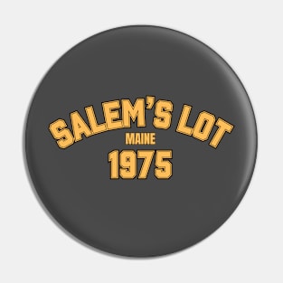 Salem's Lot 1975 Pin