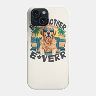 Golden retriever dog mom mothers day quotes funny Phone Case