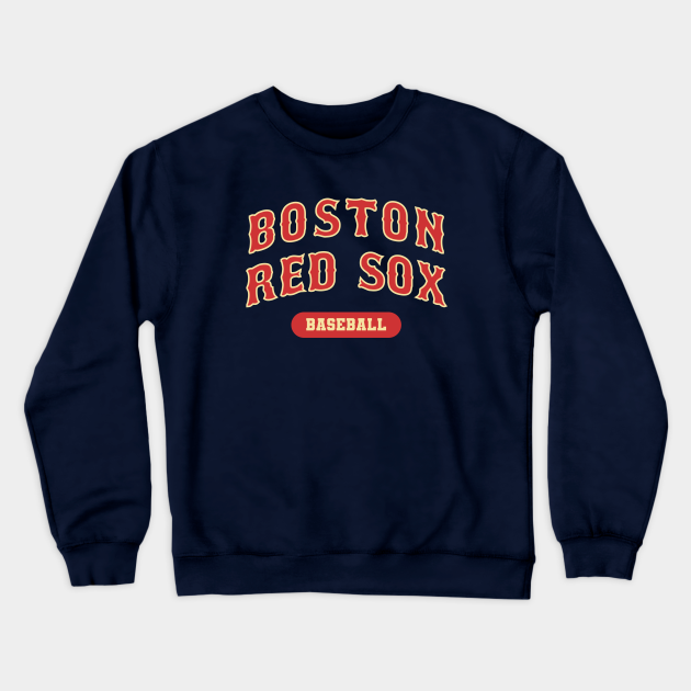 Men's Boston Red Sox Red Cayenne Hudson Pullover Sweatshirt