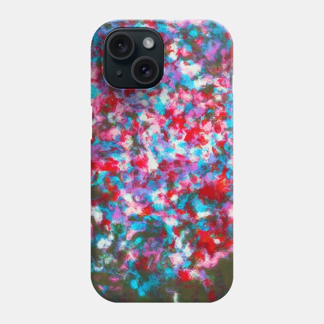 Abstract Painting - Raindrops on the Window Phone Case by BonBonBunny