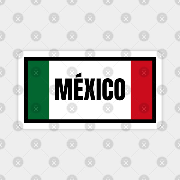 Mexican Flag Colors Magnet by aybe7elf