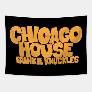 Chicago House Music with Frankie Knuckles - Godfather of House Music Tapestry