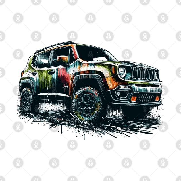 Jeep Renegade by Vehicles-Art