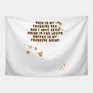 Oddly specific. Coffee stains Tapestry