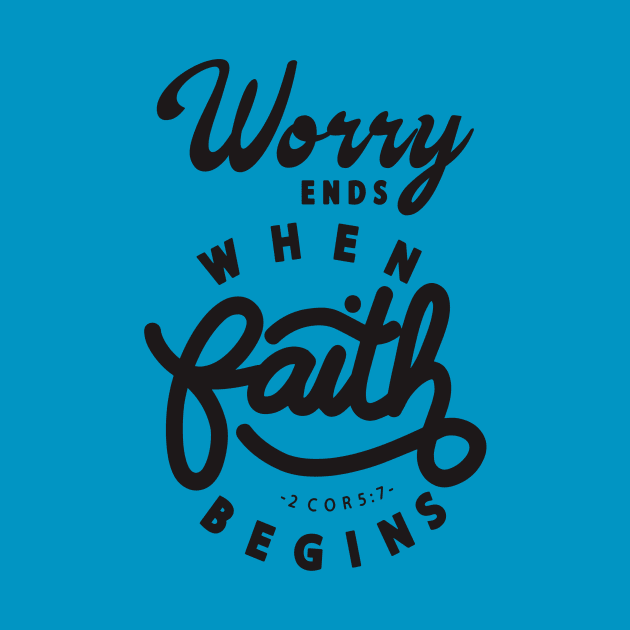 worry ends when faith by garudadua