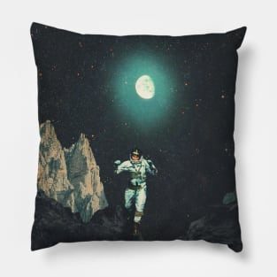 Searching for Happiness out of this Transitional World Pillow