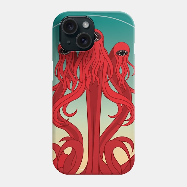 Flesh Council Phone Case by Munchbud Ink