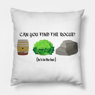 Can You Find The Rogue DnD Pillow