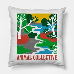 Animal Collective •• Original Fan Art Pillow