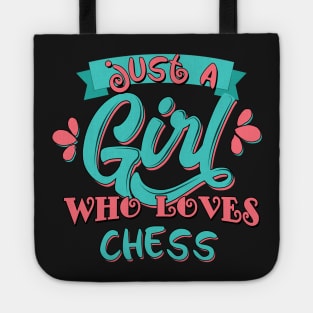 Just A Girl Who Loves Chess Gift product Tote