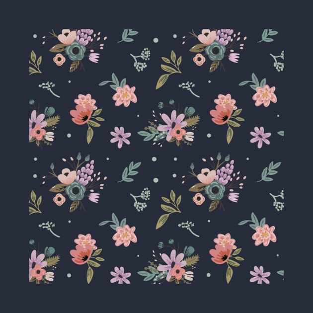 floral pattern by zeevana