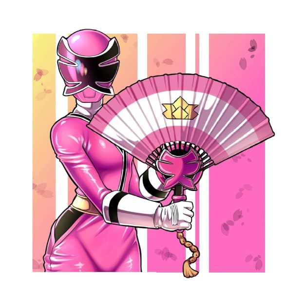 pink ranger by fancy ghost