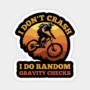 Daredevil Cyclist Magnet