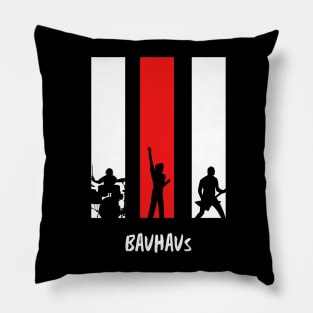 three boy Bauhaus vintage Pillow