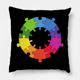 People Of Colors Pillow