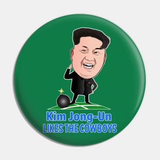 Kim Jong-Un Likes The Cowboys Pin