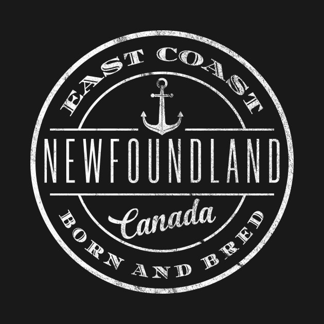 East Coast Born and Bred Newfoundland || Newfoundland and Labrador || Gifts || Souvenirs || Clothing by SaltWaterOre