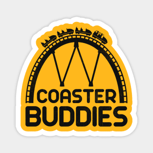 Coaster Buddies (black) Magnet