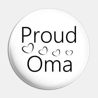 Proud Oma Pin