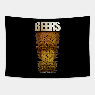 Beer types Tapestry