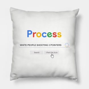 White People Shooting 3 Pointers Pillow