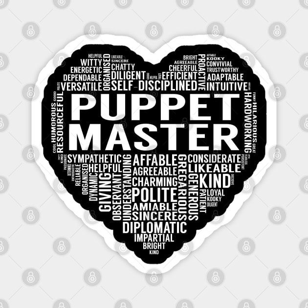 Puppet Master Heart Magnet by LotusTee