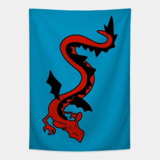 Long Red Dragon Tapestry