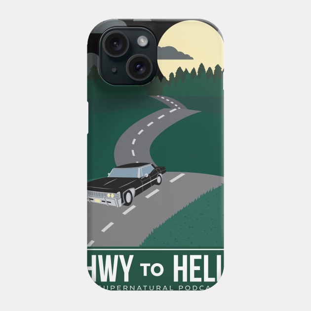 Hwy to Hell Phone Case by hwytohellpodcast