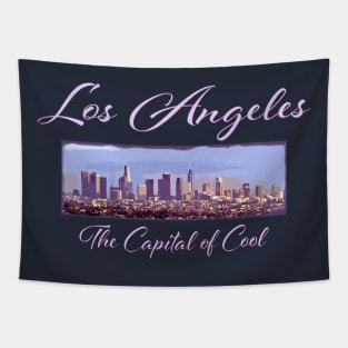 Los Angeles - The Capital of Cool - LA - California Retro Design Tapestry