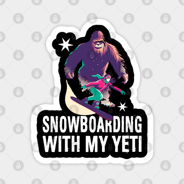 Snowboarding Is My Life Magnet by Outrageous Flavors