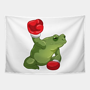 Frog Boxer Boxing gloves Tapestry