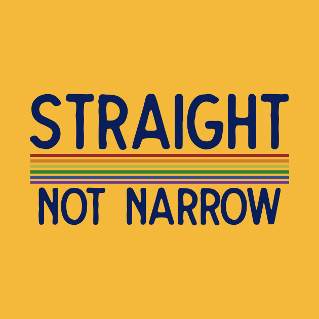 Straight not Narrow by bubbsnugg