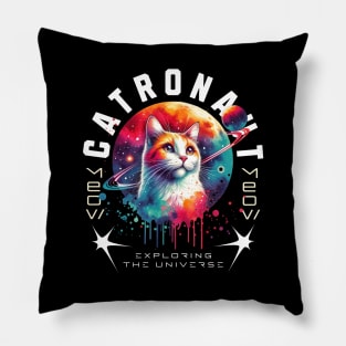 Cat in Space, Cat Lovers, Kitten in Space , Cat Astronaut Pillow