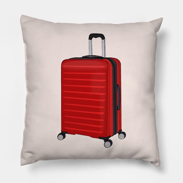 Suitcase travel Pillow by DiegoCarvalho