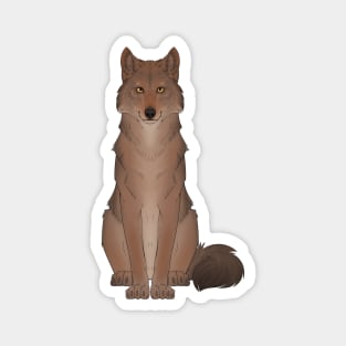 Iberian Wolf Magnet