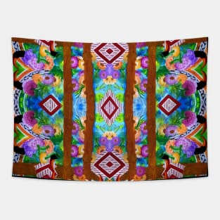 Tropicana print Tapestry