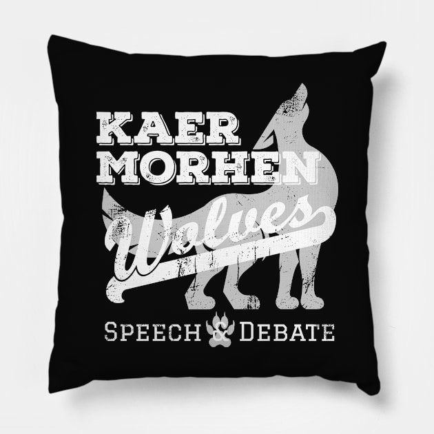 Geralt: Kaer Morhen Speech & Debate Pillow by MoxieSTL