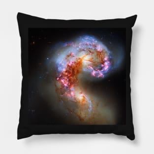 Antenna Galaxies Pillow