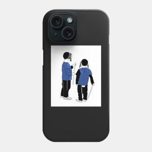 Orthodox jewish kids Phone Case