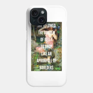 Joanna Newsom Monkey and Bear lyric Phone Case